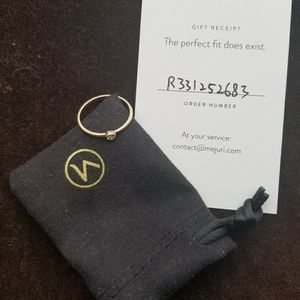 Mejuri Diamond Solo Ring